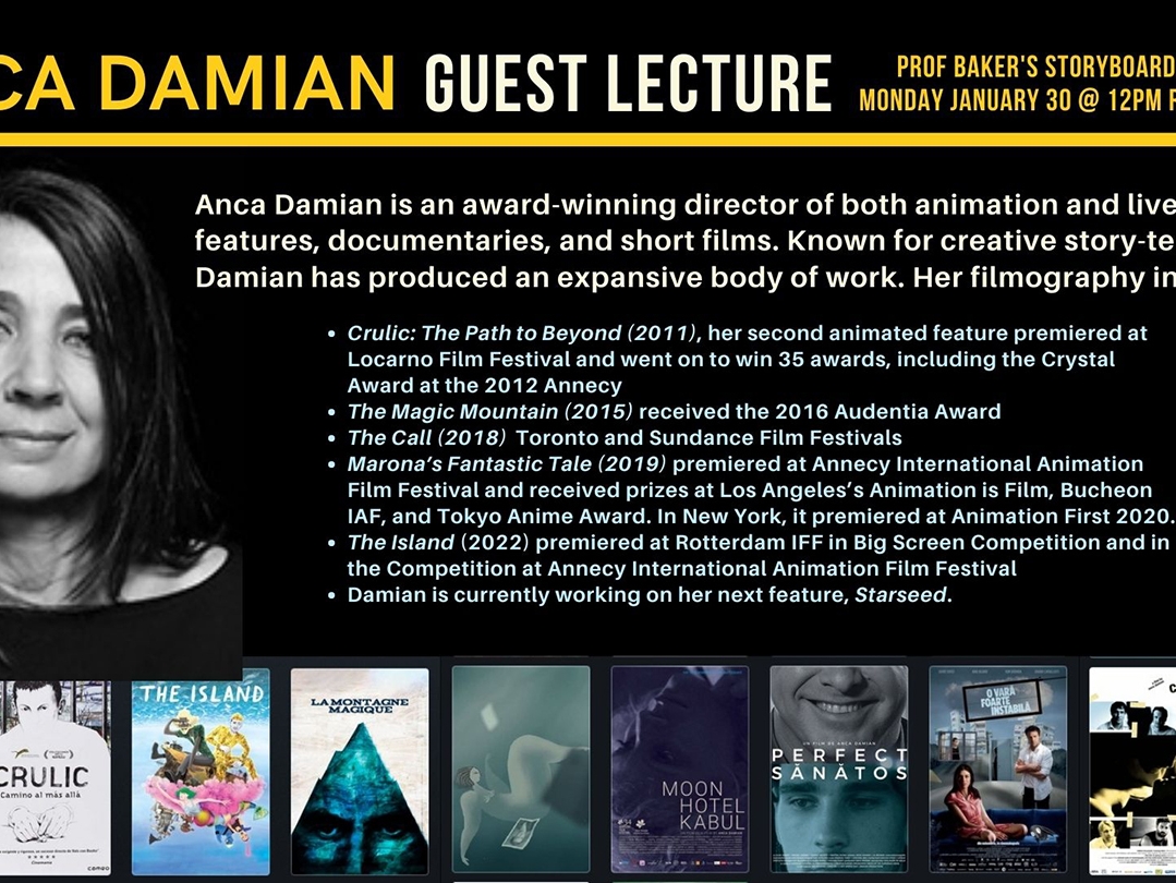 UGFTV Animation Guest: Anca Damian